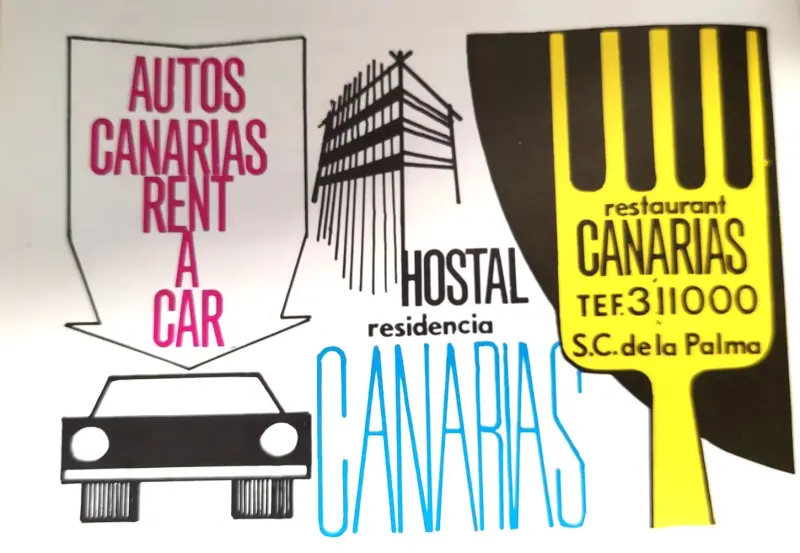 Publicidad Guía de La Palma, 1972